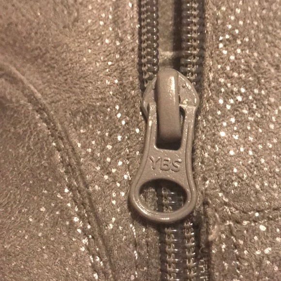 Cat and Jack Little Girls Sparkly Gray Boots - Picture 3 of 6